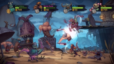 Screen ze hry Zombie Vikings