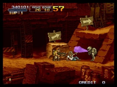 Screen ze hry Metal Slug 2: Super Vehicle - 001/II