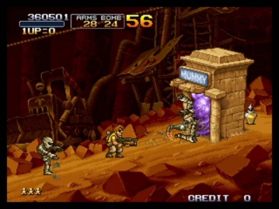 Screen ze hry Metal Slug 2: Super Vehicle - 001/II