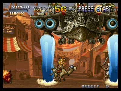 Screen ze hry Metal Slug 2: Super Vehicle - 001/II