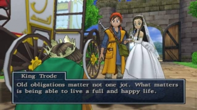 Screen ze hry Dragon Quest VIII: Journey of the Cursed King