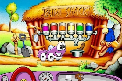 Screen ze hry Putt-Putt Saves the Zoo