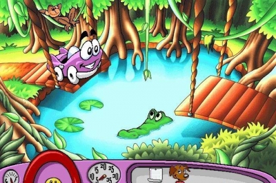 Screen ze hry Putt-Putt Saves the Zoo