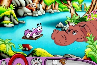 Screen ze hry Putt-Putt Saves the Zoo