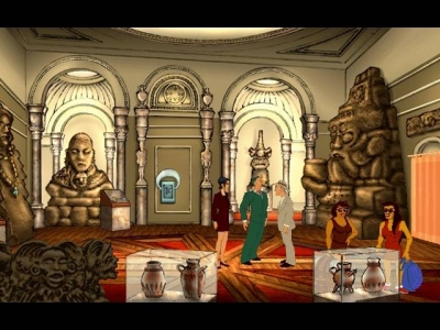 Screen ze hry Broken Sword II: The Smoking Mirror