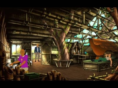 Screen ze hry Broken Sword II: The Smoking Mirror