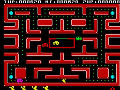 Screen ze hry Ms. Pac-Man