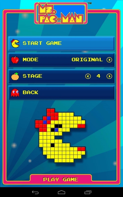 Screen ze hry Ms. Pac-Man