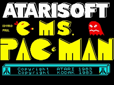 Screen ze hry Ms. Pac-Man