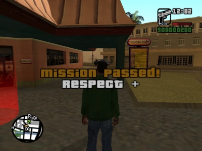 Screen ze hry Grand Theft Auto: San Andreas