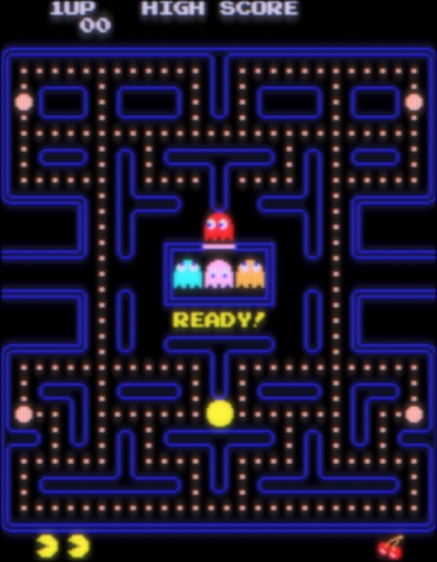 Screen ze hry Pac-Man