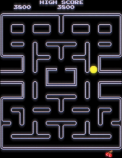 Screen ze hry Pac-Man