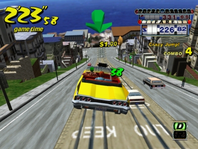 Screen ze hry Crazy Taxi