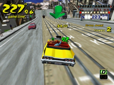 Screen ze hry Crazy Taxi