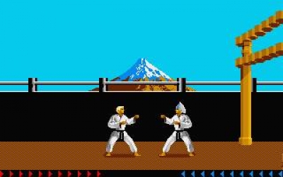 Screen ze hry Karateka