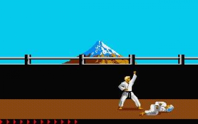 Screen ze hry Karateka