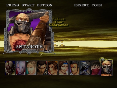 Screen ze hry Soulcalibur