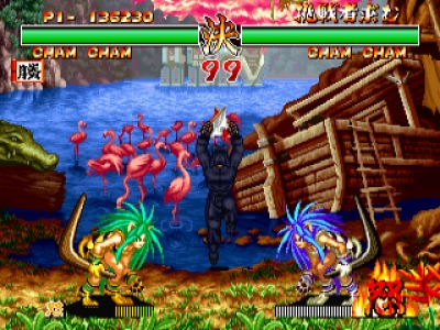 Screen ze hry Samurai Shodown II