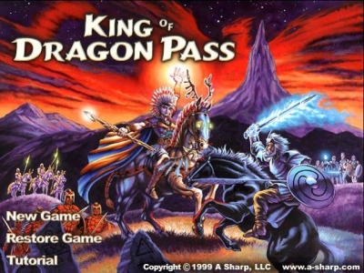 Screen ze hry King of Dragon Pass