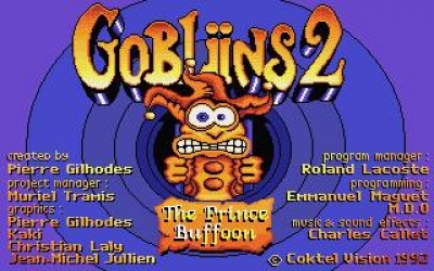 Screen ze hry Gobliins 2: The Prince Buffoon