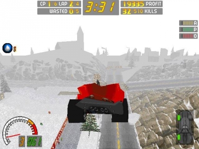 Screen ze hry Carmageddon