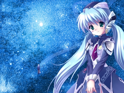 Screen ze hry Planetarian: The Reverie of a Little Planet