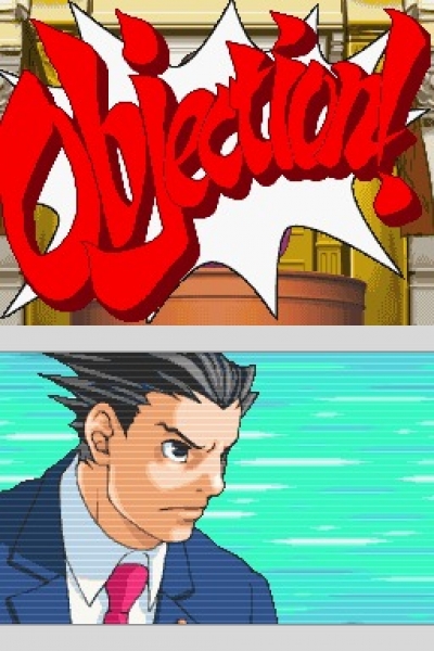 Screen ze hry Phoenix Wright: Ace Attorney