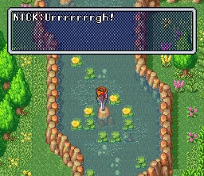 Screen ze hry Secret of Mana