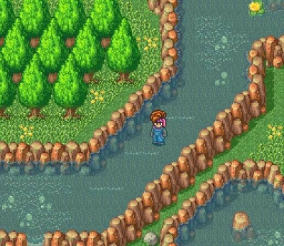 Screen ze hry Secret of Mana