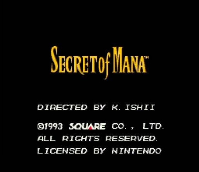 Screen ze hry Secret of Mana