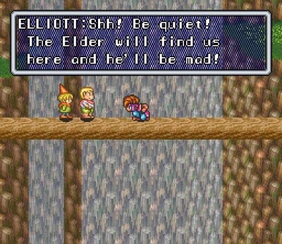 Screen ze hry Secret of Mana