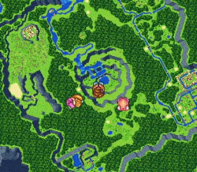 Screen ze hry Secret of Mana