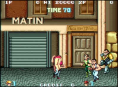 Screen ze hry Double Dragon