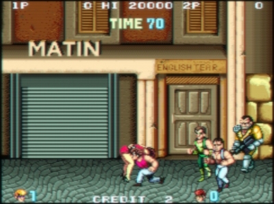 Screen ze hry Double Dragon