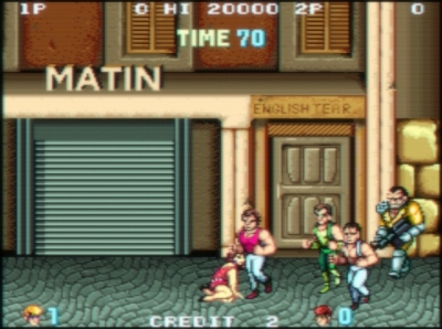 Screen ze hry Double Dragon