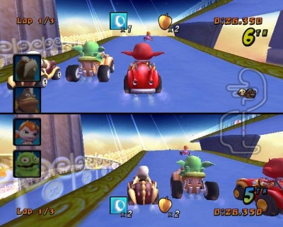 Screen ze hry Cocoto Kart Racer