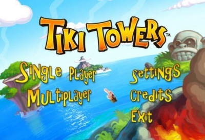 Screen ze hry Tiki Towers