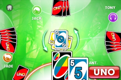 Screen ze hry Uno