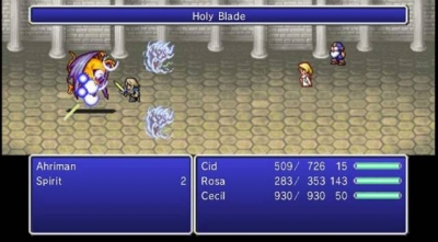 Screen ze hry Final Fantasy IV: The After Years