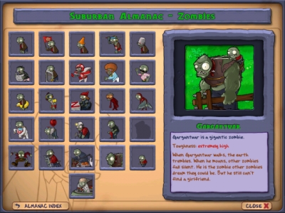 Screen ze hry Plants vs. Zombies