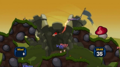 Screen ze hry Worms 2: Armageddon