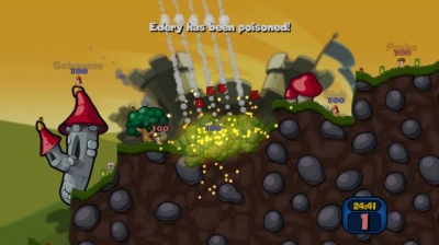 Screen ze hry Worms 2: Armageddon