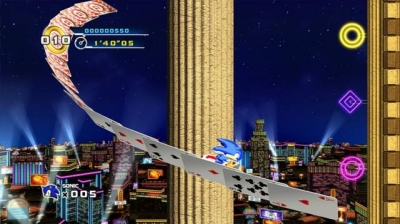 Screen ze hry Sonic the Hedgehog 4: Episode I