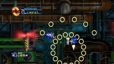 Screen ze hry Sonic the Hedgehog 4: Episode I