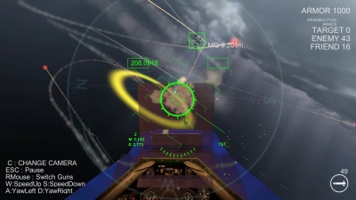 Screen ze hry Air Combat