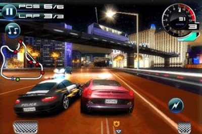 Screen ze hry Asphalt 5