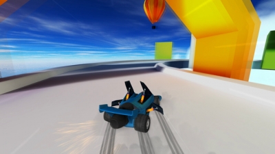 Screen ze hry Jet Car Stunts