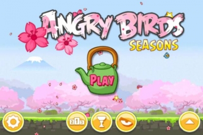 Screen ze hry Angry Birds Seasons