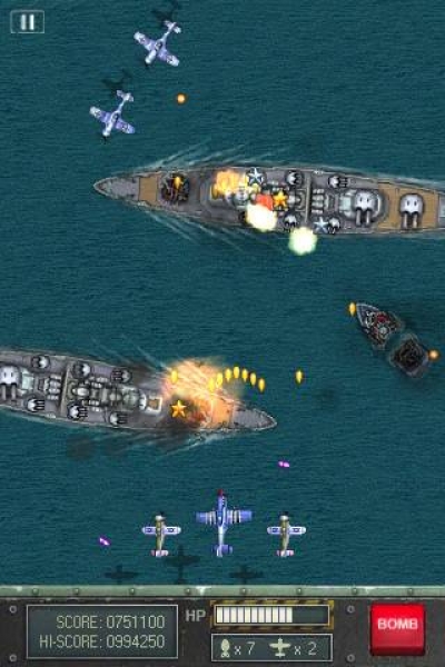Screen ze hry iFighter 1945
