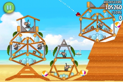 Screen ze hry Angry Birds Rio